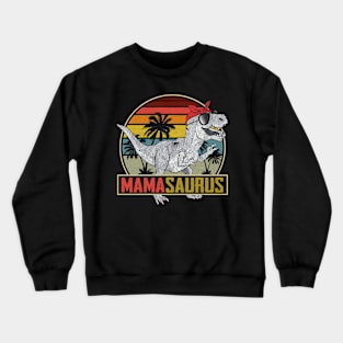 Vintage Mamasaurus Dinosaur Crewneck Sweatshirt